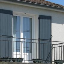 Adonis gris 7016 PCP sur balcon